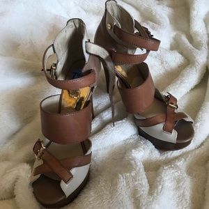 Michael Kors Platform Strap Heels